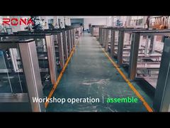 Kiểm soát truy cập an ninh cho người đi bộ Cổng xoay có nhận dạng khuôn mặt với 6 cặp