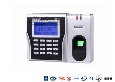 Mua ABS Epoxy Security Biometric Fingerprint Reader , IP67 Electronic Attendance System online manufacture