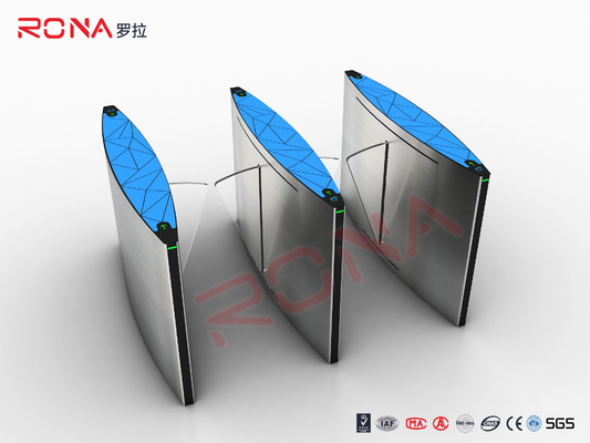 Mua Kiểm soát truy cập Cửa quay lật tự động Đi bộ qua Cửa quay quang cho ga tàu điện ngầm online manufacture