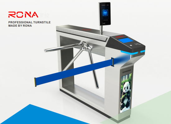 Mua Chiều cao thắt chân ba cửa an ninh Kiểm soát truy cập Nhận dạng khuôn mặt cho khu vực cảnh quan online manufacture