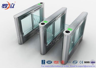 Mua Biometric Swing Barrier Gate Stainless Steel Acrylic Flap Barrier Gate online manufacture