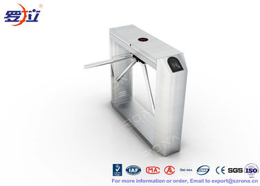 Mua Fingerprint Reader Tripod Turnstile Gate , Full Automatic 304 Stainless Steel Turnstile online manufacture