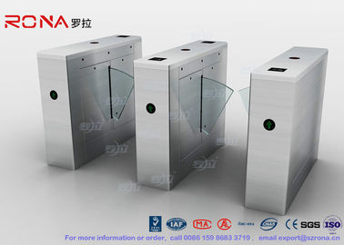 Mua Galvanized Steel Flap Barrier Gate , Intelligent Flap Bi - Directional Turnstile Mechanism online manufacture