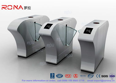Mua Kiểm soát truy cập một nửa chiều cao Flap Barrier Gate Turnstile Tự động Flap Barrier Với Acrylic Flap online manufacture