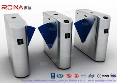 Mua Lối vào Flap Barrier Gate Turnstile SUS 304 với hệ thống nhận dạng vân tay online manufacture