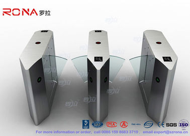 Mua Điện 316 SS an ninh Flap Barrier Gate Turnstile Gate Với IR Sensor 13.56 mhz đầu đọc thẻ online manufacture