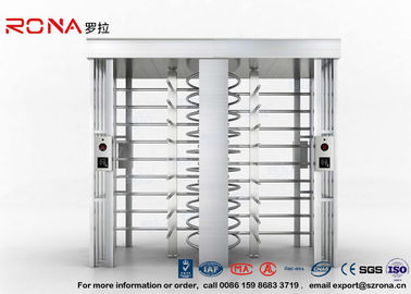Mua Bảo mật được kiểm soát toàn bộ chiều cao Cửa quay Bảo mật Nhận dạng nhanh chóng với Cửa đôi bằng thẻ RFID online manufacture
