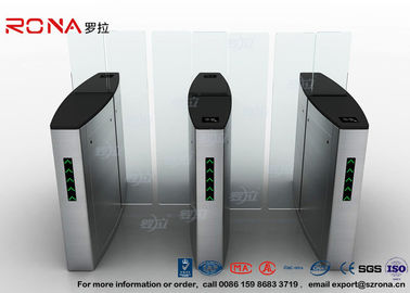 Mua Xây dựng kiểm soát truy cập Turnstile Flap Barrier tự động với bề mặt đánh bóng online manufacture