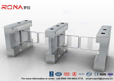 Mua Phòng tập thể dục Swing Barrier Gate Thép không gỉ điện tử Turnstile Swing đôi IP 54 LED chỉ số online manufacture