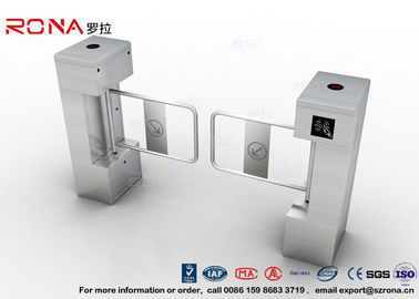 Mua AC 220 V IC ID Swing Barrier Cổng Swing Flap Barrier Gate 600 mét Kiểm Soát Truy Cập Cho Từ Turnstile online manufacture