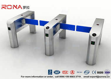 Mua Bảo mật TCP / IP Khóa điện tử Cửa Swing Cầu thang Barrier người đi bộ Fastlane Glass online manufacture