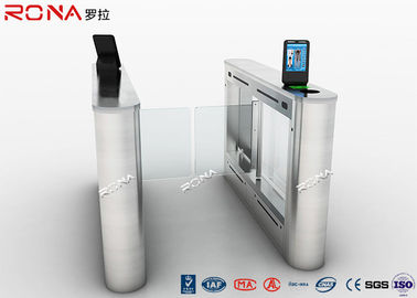 Mua Hàng rào kiểm soát truy cập cổng xoay acrylic 30 người / phút vượt qua tốc độ 50dB tiếng ồn online manufacture
