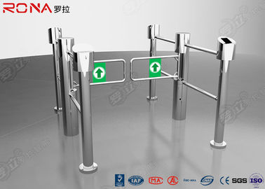 Mua Hoàn toàn tự động Swing Gate Turnstile Sigle / Bi - hướng siêu thị loại điện tử online manufacture