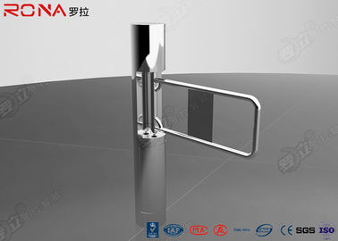 Mua Kiểm soát truy cập dành cho người đi bộ Cổng xoay an toàn với cửa kính / cánh tay acrylic online manufacture