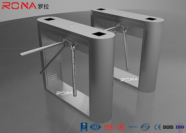 Mua Tự động cho người đi bộ nửa chiều cao Turnstile 304 thép không gỉ vân tay / đầu đọc thẻ online manufacture