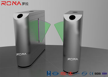 Mua Nửa chiều cao Flap Barrier Gate DC Brush Motor 30 người / Min đi qua tốc độ online manufacture