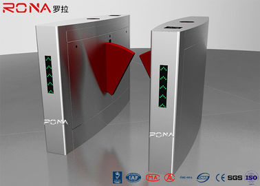 Mua ESD Turnstile Flap Barrier Gate 304 Vật liệu thép không gỉ Red Soft Flapper online manufacture