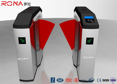 Mua Red mềm Flap Barrier Gate Access Control Turnstile đơn / Bi - Directional online manufacture