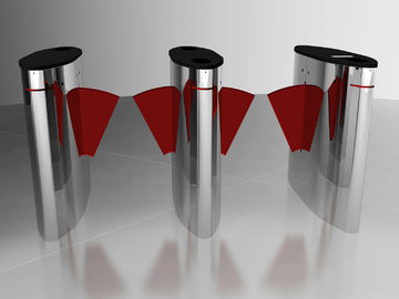 Mua Tốc độ cao Flap Swing Barrier Gate Card Kiểm soát truy cập ESD Turnstile Tuổi thọ dài online manufacture