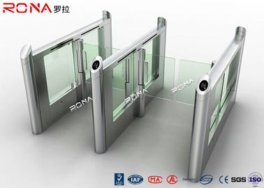 Mua Thông minh điện tử Flap eo Chiều cao Turnstiles RFID Security Gate cho người đi bộ kiểm soát online manufacture
