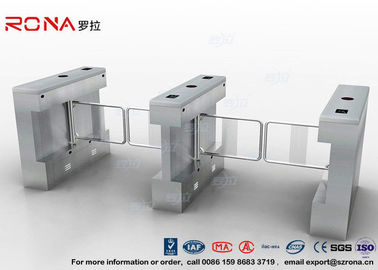 Mua Tự động cho người đi bộ Swing Cổng đầu đọc thẻ RFID Cảm biến hồng ngoại an ninh cửa quay online manufacture