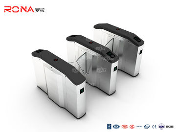 Mua Cổng thông tin an ninh Flap Barrier Gate Kiểm soát truy cập cửa quay cho căn hộ / tàu điện ngầm online manufacture
