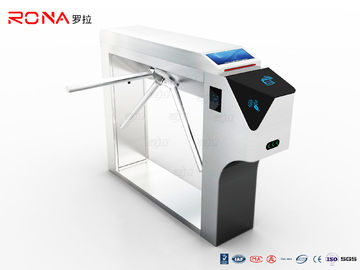 Mua Hệ thống bán vé Cổng quay cho người đi bộ Cổng quay chân ba chân bằng thẻ IC / ID online manufacture