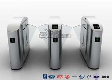 Mua Cổng tốc độ cao Lane Flap Barrier Gate Turnstile 304 Inox cho phòng tập thể dục / tàu điện ngầm online manufacture