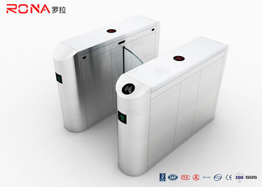 Mua Cổng quay vòng cổng bằng phẳng 304 304 Chiều cao cửa quay với hệ thống kiểm soát truy cập thẻ Rfid online manufacture
