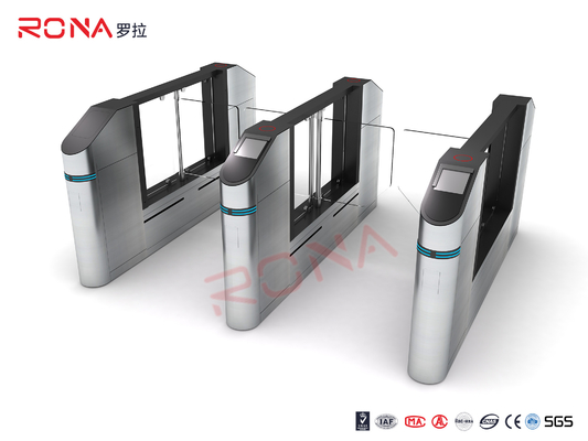 Chiều rộng 600-900mm Cổng quay dành cho người đi bộ 240V Tốc độ nhanh 0,2 giây Tiếp xúc khô