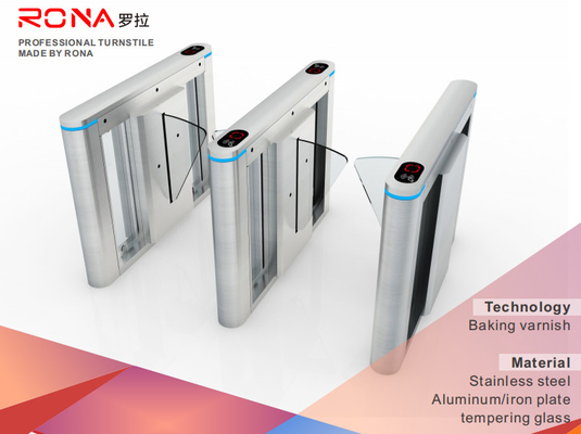 Metal Security Flap Barrier Gate Anti Clamp với thẻ ID Passport Identification