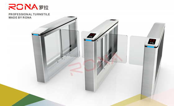 RFID tự động Swing Gate Turntile Smart Arm Rotating Door An ninh kiểm soát truy cập