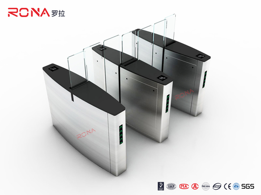 Thép không gỉ kiểm soát truy cập quay, hệ thống an ninh cửa chắn trượt