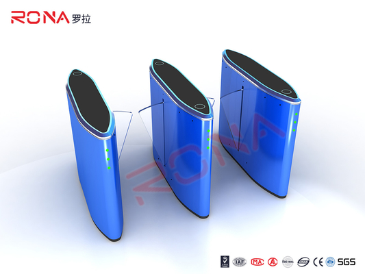 Cửa ngăn chặn cửa An ninh tàu điện ngầm Turntile Cổng ngăn chặn tự động nửa chiều cao Turntile