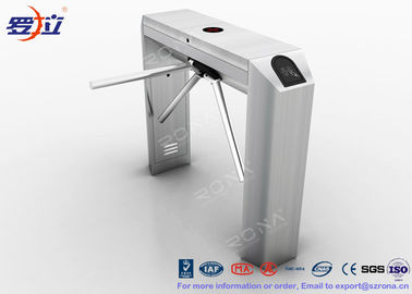 Kiểm soát cho người đi bộ chân máy Turnstile Cổng 304 thép không gỉ nhà ở vật liệu
