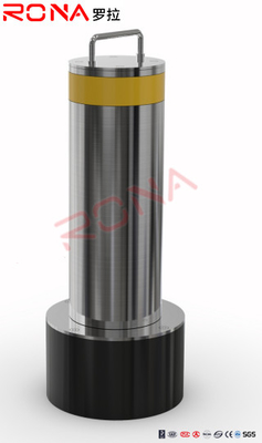 Chống bạo loạn loại thang máy có thể kéo lại giao thông Bollard Cột di động 304 thép không gỉ