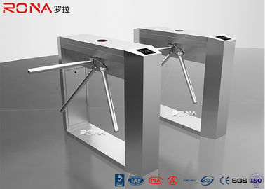 Một nửa chiều cao chân máy Turnstile Gate trong nhà / ngoài trời RFID tự động LED Ditector