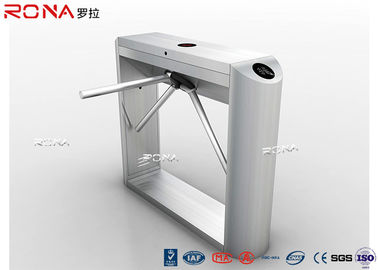 Thép không gỉ RFID Flap Barrier Turnstile, Chấm công chân không Barrier Gate
