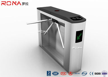 Điện tử Tripod Turnstile Gate Hệ thống kiểm soát truy cập an ninh Điều chỉnh thời gian mở cửa