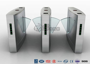 Kiểm soát truy cập cửa quay vòng eo Chiều cao tự động 12 V DC với hệ thống bán vé