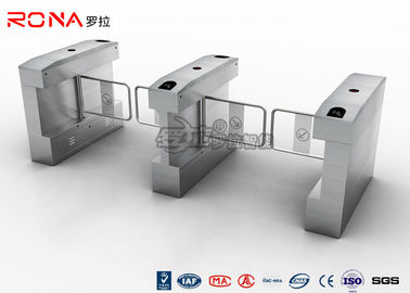 Thẻ RFID Kiểm soát truy cập tự động Cửa quay 20W RS485 cho Bảo tàng Công viên