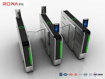 DC Brushless Motor Flap Barrier Turnstile Half Height SUS Access Control Turnstile