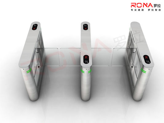 Cánh tay acrylic Chiều rộng 900mm Cổng xích đu dành cho người đi bộ Cổng quay hai chiều dành cho người đi bộ