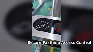 Cổng tốc độ Fastlane Cổng quay an toàn cho người đi bộ